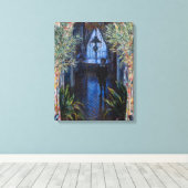 Claude Monet - Ecke der Wohnung Leinwanddruck (Insitu (Holzboden))