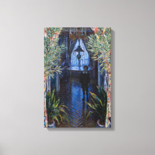 Claude Monet - Ecke der Wohnung Leinwanddruck