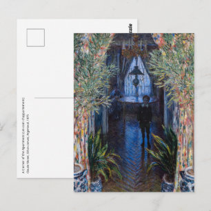 Claude Monet - Ecke der Wohnung Postkarte