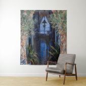 Claude Monet - Ecke der Wohnung Wandteppich (Beispiel)