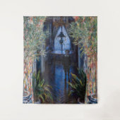 Claude Monet - Ecke der Wohnung Wandteppich (Vorderseite)