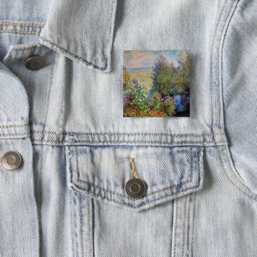 Claude Monet - Ecke des Gartens am Montgeron Button (Beispiel)