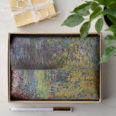 Claude Monet - Ecke des Gartens am Montgeron Seidenpapier (Geschenk)