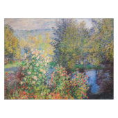 Claude Monet - Ecke des Gartens am Montgeron Tischdecke (Vorderseite (Horizontal))