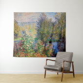 Claude Monet - Ecke des Gartens am Montgeron Wandteppich (Beispiel (Horizontal))
