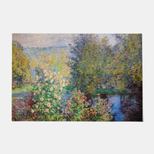 Claude Monet - Ecke des Gartens in Montgeron Fußmatte