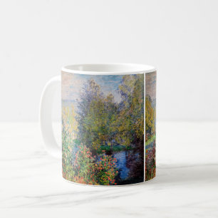 Claude Monet - Ecke des Gartens in Montgeron Kaffeetasse