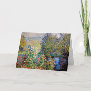 Claude Monet - Ecke des Gartens in Montgeron Karte