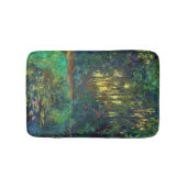 Claude Monet - Ecke eines Teiches mit Wasserlilien Badematte (Vorderseite)