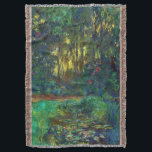 Claude Monet - Ecke eines Teiches mit Wasserlilien Decke<br><div class="desc">Coin du bassin aux nympheas / Corner of a Pond with Wasserlilien - Claude Monet,  Oil on Leinwand,  1918</div>