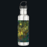 Claude Monet - Ecke eines Teiches mit Wasserlilien Edelstahlflasche<br><div class="desc">Coin du bassin aux nympheas / Corner of a Pond with Wasserlilien - Claude Monet,  Oil on Leinwand,  1918</div>