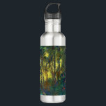 Claude Monet - Ecke eines Teiches mit Wasserlilien Edelstahlflasche<br><div class="desc">Coin du bassin aux nympheas / Corner of a Pond with Wasserlilien - Claude Monet,  Oil on Leinwand,  1918</div>