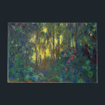 Claude Monet - Ecke eines Teiches mit Wasserlilien Fußmatte<br><div class="desc">Coin du bassin aux nympheas / Corner of a Pond with Wasserlilien - Claude Monet,  Oil on Leinwand,  1918</div>