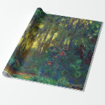 Claude Monet - Ecke eines Teiches mit Wasserlilien Geschenkpapier<br><div class="desc">Coin du bassin aux nympheas / Corner of a Pond with Wasserlilien - Claude Monet,  Oil on Leinwand,  1918</div>