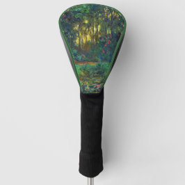 Claude Monet - Ecke eines Teiches mit Wasserlilien Golf Headcover