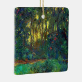 Claude Monet - Ecke eines Teiches mit Wasserlilien Keramikornament (Rechts)