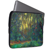 Claude Monet - Ecke eines Teiches mit Wasserlilien Laptopschutzhülle (Vorne Rechts)