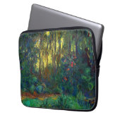 Claude Monet - Ecke eines Teiches mit Wasserlilien Laptopschutzhülle (Vorderseite Links)