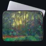 Claude Monet - Ecke eines Teiches mit Wasserlilien Laptopschutzhülle<br><div class="desc">Coin du bassin aux nympheas / Corner of a Pond with Wasserlilien - Claude Monet,  Oil on Leinwand,  1918</div>