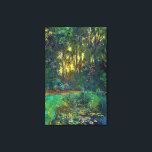 Claude Monet - Ecke eines Teiches mit Wasserlilien Leinwanddruck<br><div class="desc">Coin du bassin aux nympheas / Corner of a Pond with Wasserlilien - Claude Monet,  Oil on Leinwand,  1918</div>
