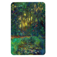 Claude Monet - Ecke eines Teiches mit Wasserlilien