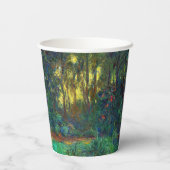 Claude Monet - Ecke eines Teiches mit Wasserlilien Pappbecher (Rückseite)