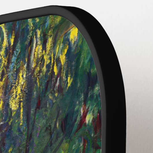 Claude Monet - Ecke eines Teiches mit Wasserlilien Pickleball Schläger (Linke Seite)