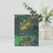 Claude Monet - Ecke eines Teiches mit Wasserlilien Postkarte (Stehend Vorderseite)