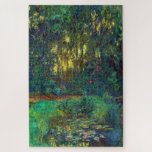 Claude Monet - Ecke eines Teiches mit Wasserlilien Puzzle<br><div class="desc">Coin du bassin aux nympheas / Corner of a Pond with Wasserlilien - Claude Monet,  Oil on Leinwand,  1918</div>