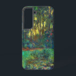 Claude Monet - Ecke eines Teiches mit Wasserlilien Samsung Galaxy Hülle<br><div class="desc">Coin du bassin aux nympheas / Corner of a Pond with Wasserlilien - Claude Monet,  Oil on Leinwand,  1918</div>