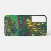 Claude Monet - Ecke eines Teiches mit Wasserlilien Samsung Galaxy Hülle (Rückseite (Horizontal))