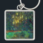 Claude Monet - Ecke eines Teiches mit Wasserlilien Schlüsselanhänger<br><div class="desc">Coin du bassin aux nympheas / Corner of a Pond with Wasserlilien - Claude Monet, Oil on Leinwand, 1918</div>