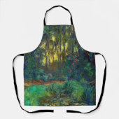 Claude Monet - Ecke eines Teiches mit Wasserlilien Schürze (Vorderseite)
