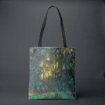 Claude Monet - Ecke eines Teiches mit Wasserlilien Tasche<br><div class="desc">Coin du bassin aux nympheas / Corner of a Pond with Wasserlilien - Claude Monet,  Oil on Leinwand,  1918</div>