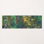 Claude Monet - Ecke eines Teiches mit Wasserlilien Yogamatte (Rückseite (Horizontal))