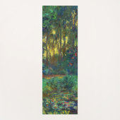 Claude Monet - Ecke eines Teiches mit Wasserlilien Yogamatte (Vorderseite)
