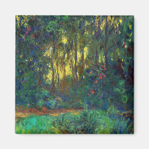 Claude Monet - Ecke eines Teichs mit Seerosen Magnet