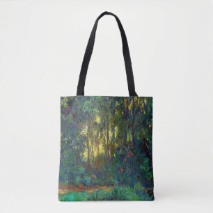 Claude Monet - Ecke eines Teichs mit Seerosen Tasche
