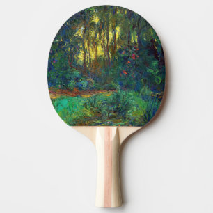 Claude Monet - Ecke eines Teichs mit Seerosen Tischtennis Schläger