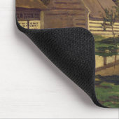 Claude Monet | ein Hof in Normandie Mousepad (Ecke)