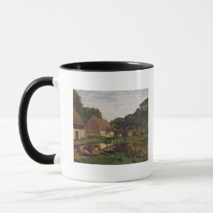 Claude Monet   ein Hof in Normandie Tasse
