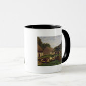 Claude Monet | ein Hof in Normandie Tasse (VorderseiteRechts)