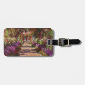 Claude Monet | Ein Weg im Monet-Garten Gepäckanhänger (Vorderseite horizontal)