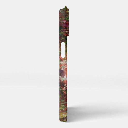 Claude Monet | Ein Weg im Monet-Garten iPhone Hülle (Rechte Seite)