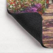 Claude Monet | Ein Weg im Monet-Garten Mousepad (Ecke)