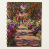 Claude Monet | Ein Weg im Monet-Garten Planer (Vorderseite)