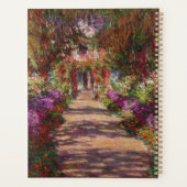 Claude Monet | Ein Weg im Monet-Garten Planer (Rückseite)