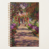 Claude Monet | Ein Weg im Monet-Garten Planer (Vorderseite)