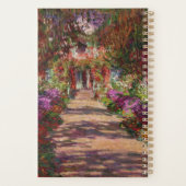 Claude Monet | Ein Weg im Monet-Garten Planer (Rückseite)