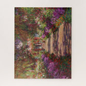 Claude Monet | Ein Weg im Monet-Garten Puzzle (Vertikal)